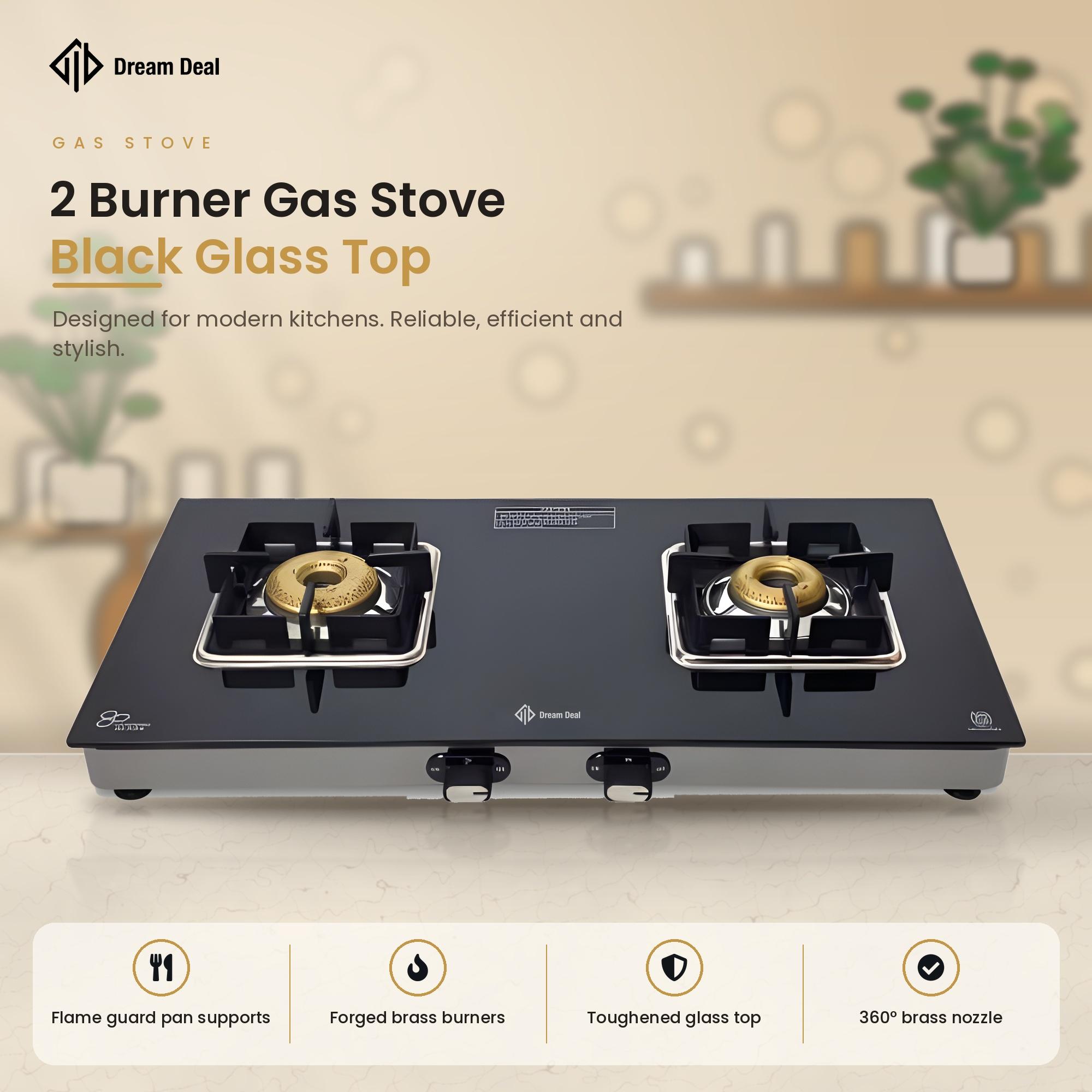 2 burnor gas stove